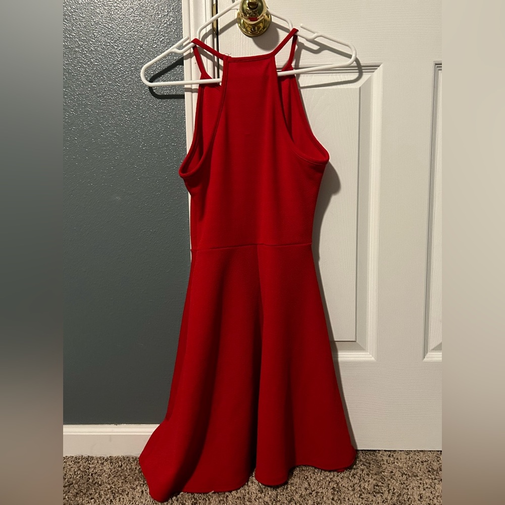 Simple Red Dress